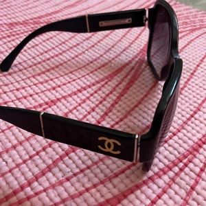 Chanel Black Sunglasses